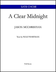 A Clear Midnight SATB choral sheet music cover Thumbnail